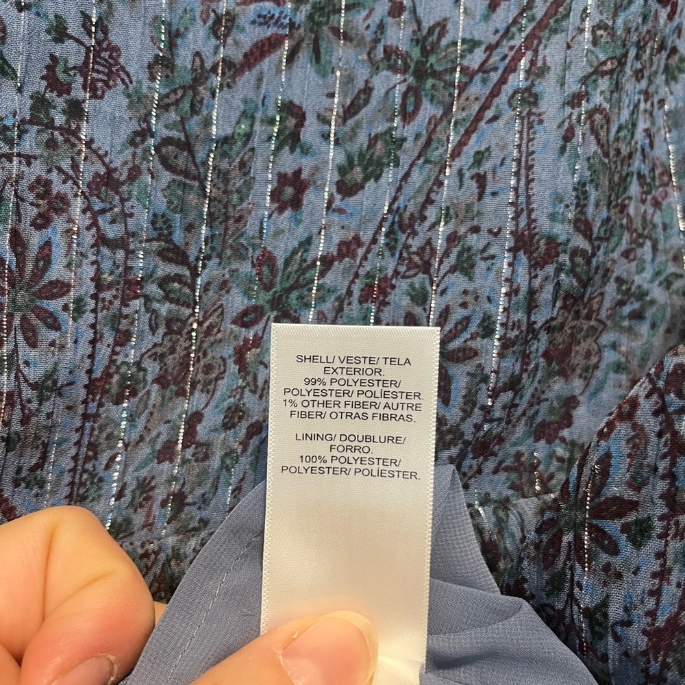 Lucky Brand Peasant blouse - Picture 6 of 8